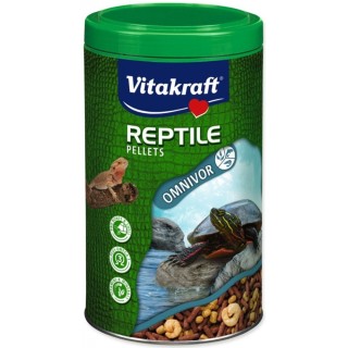 Vita reptile pellets 250ml Omnivor-všežravci (pro vodní želvy) AKCE